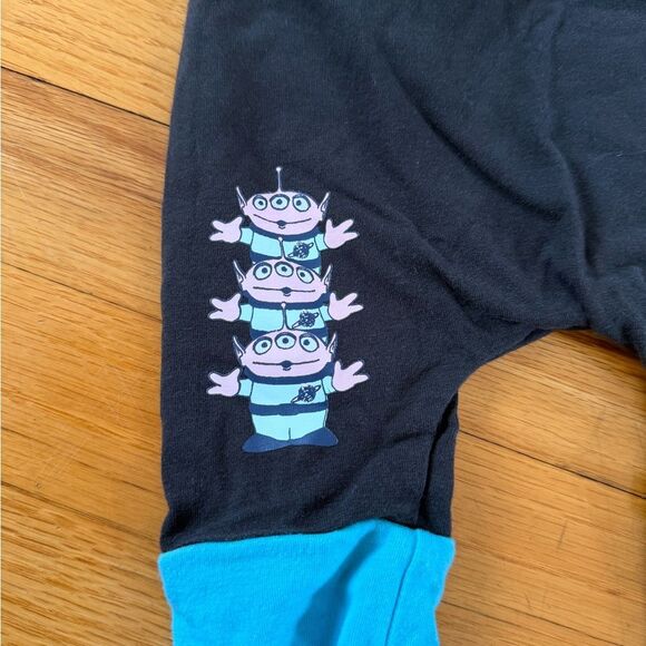 Rags to Raches Black Bodysuit with toy store characters 6-12 - Picture 2 of 5